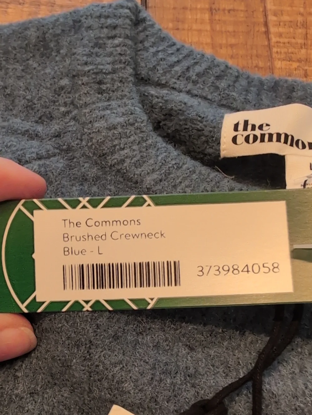 The Commons Brushed Crewneck Sweater - L